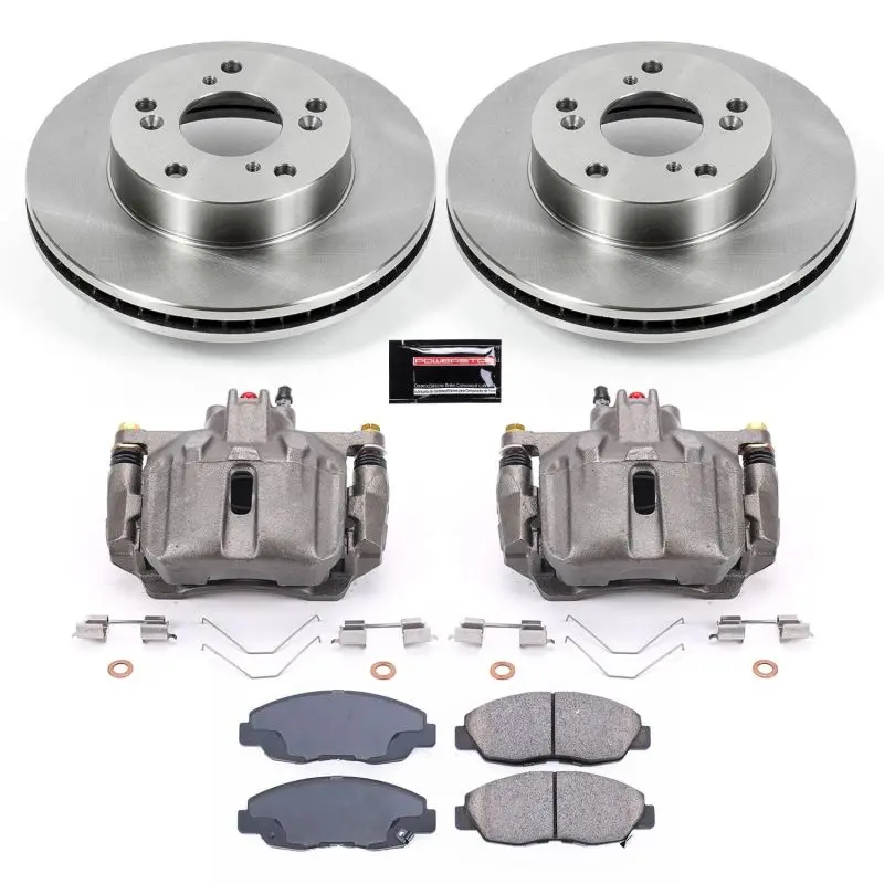 Power Stop 12-15 Honda Civic Front Autospecialty Brake Kit W/Calipers 1