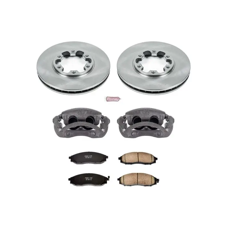 Power Stop 03-04 Nissan Frontier Front Autospecialty Brake Kit W/Calipers 1