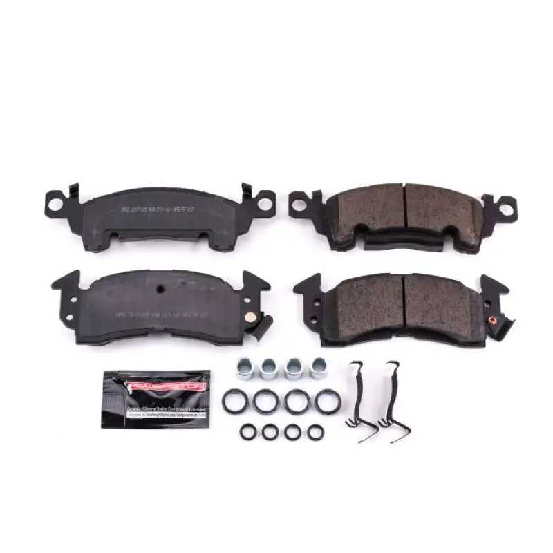 Power Stop 73-75 Buick Apollo Front Or Rear Z23 Evolution Sport Brake Pads W/Hardware 1
