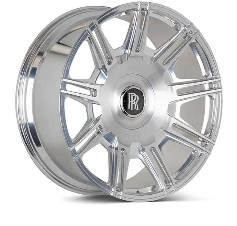 Vossen X Novitec Sp2 22X10.5 5X112 Bp Et15 Brushed Gloss Clear Rolls-Royce Ghost 2Nd Gen Rear Wheel 1