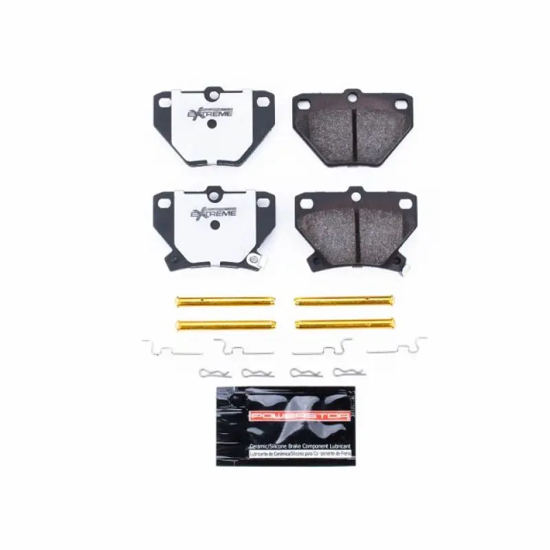 Power Stop 03-06 Pontiac Vibe Rear Z26 Extreme Street Brake Pads W/Hardware 1