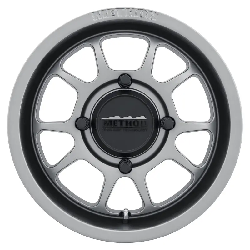 Method Mr409 14X7 5+2/+38Mm Offset 4X156 132Mm Cb Steel Grey Wheel 1