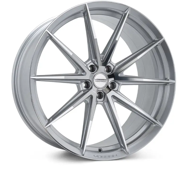 Vossen Hfx-2 23X11 - 5X112 - Et14 - Super Deep - 66.5 - Silver Polished Wheel 1