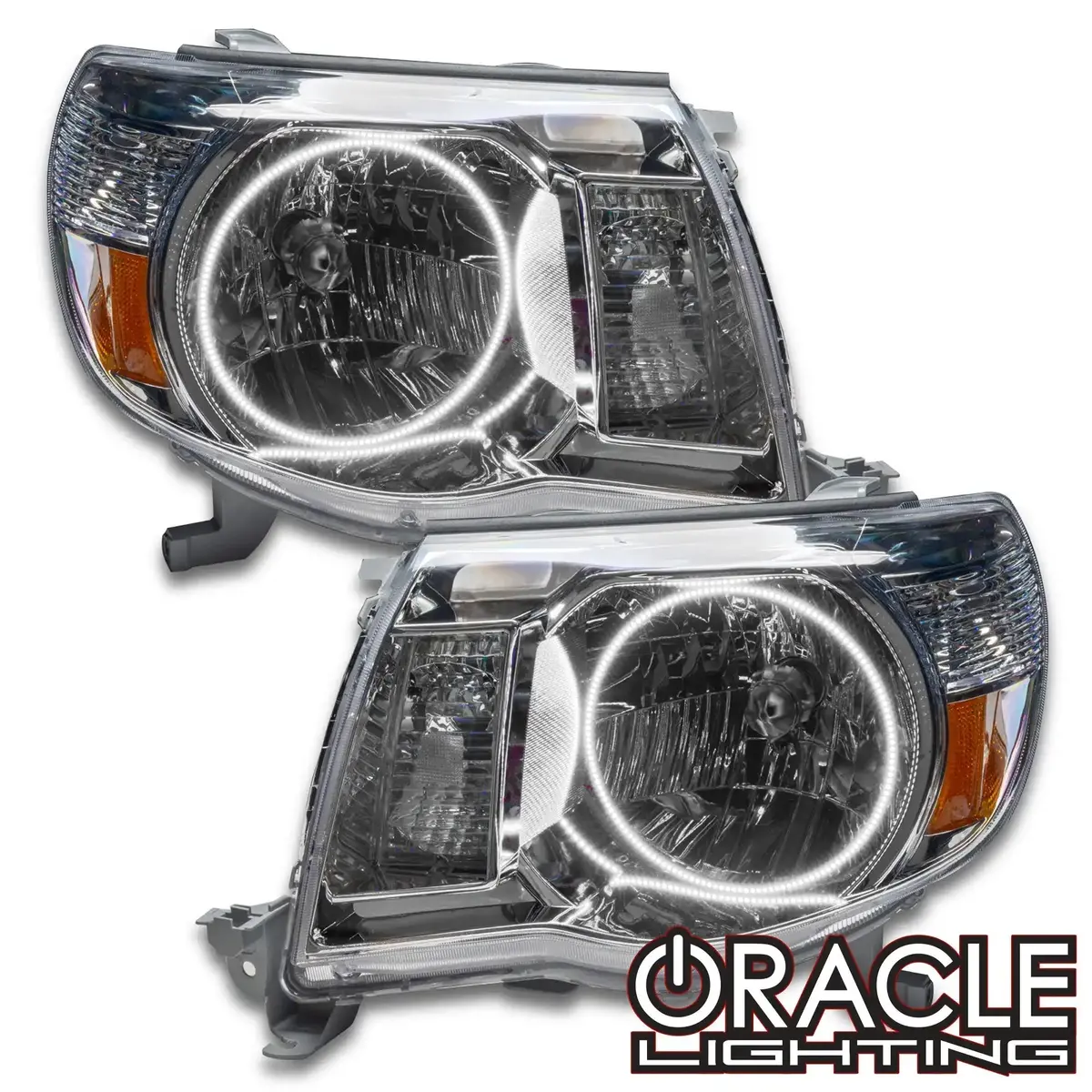 Oracle Lighting 2005-2011 Toyota Tacoma Pre-Assembled Halo Headlights 1
