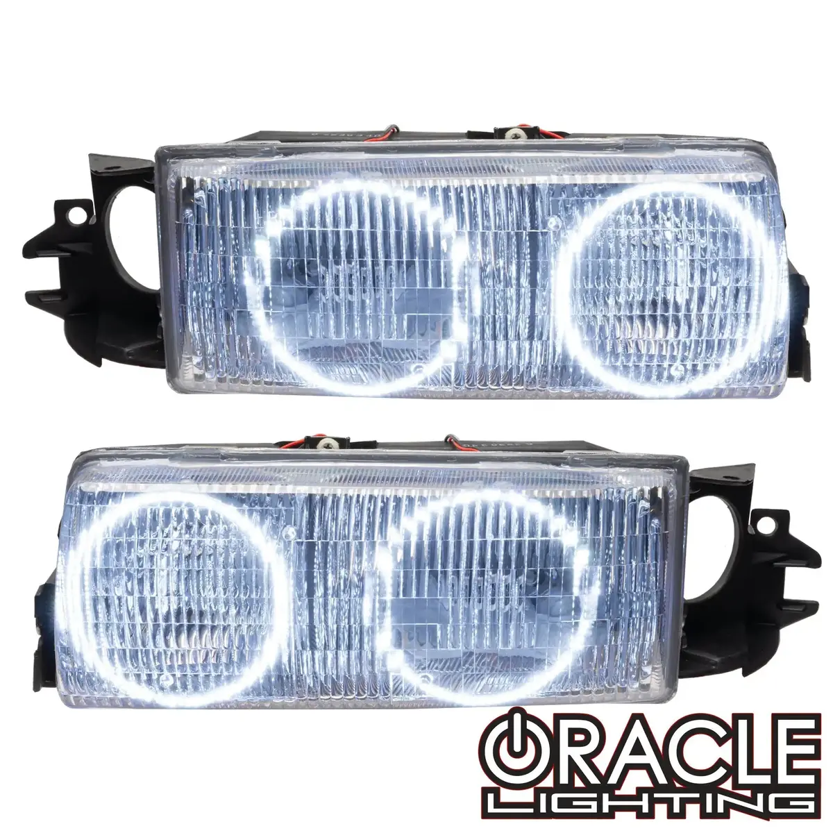 Oracle Lighting 1991-1996 Chevrolet Caprice Pre-Assembled Halo Headlights 1