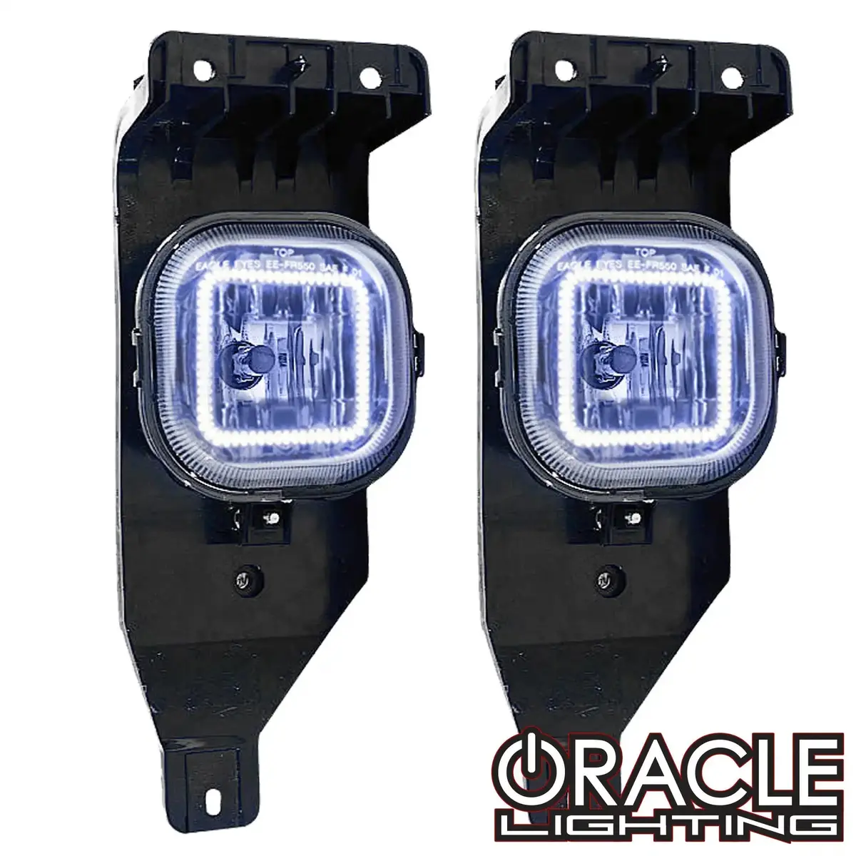 Oracle Lighting 2005-2007 Ford F-250/F-350 Super Duty Pre-Assembled Halo Fog Lights 1