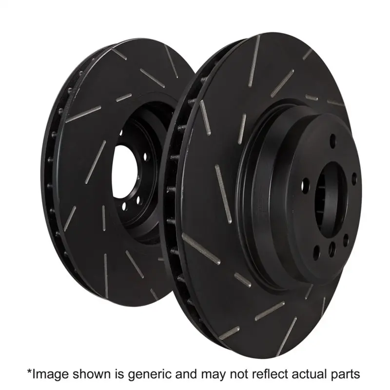 Ebc 08-10 Bmw 128 3.0 Usr Slotted Rear Rotors 1