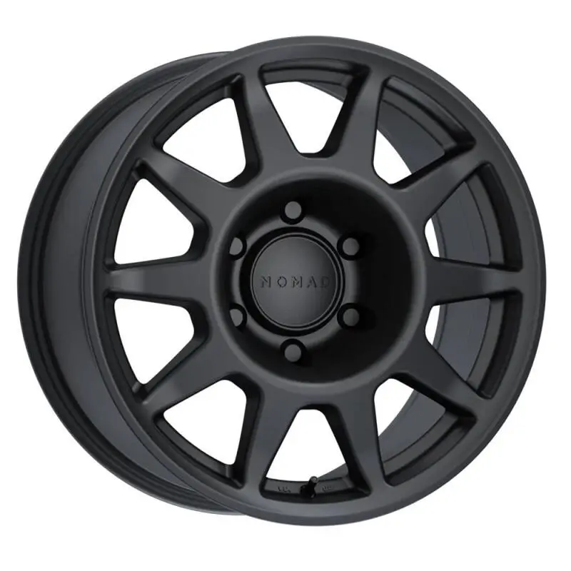 Nomad N505sb Touring 17X8.5In / 5X150 Bp / -10Mm Offset / 110.5Mm Bore - Satin Black 1