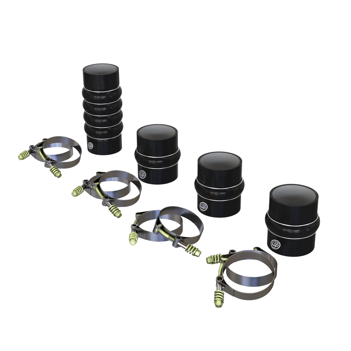 Hot And Cold Side Boot Kit For 2003-2007 Dodge Ram Cummins 5.9L 1