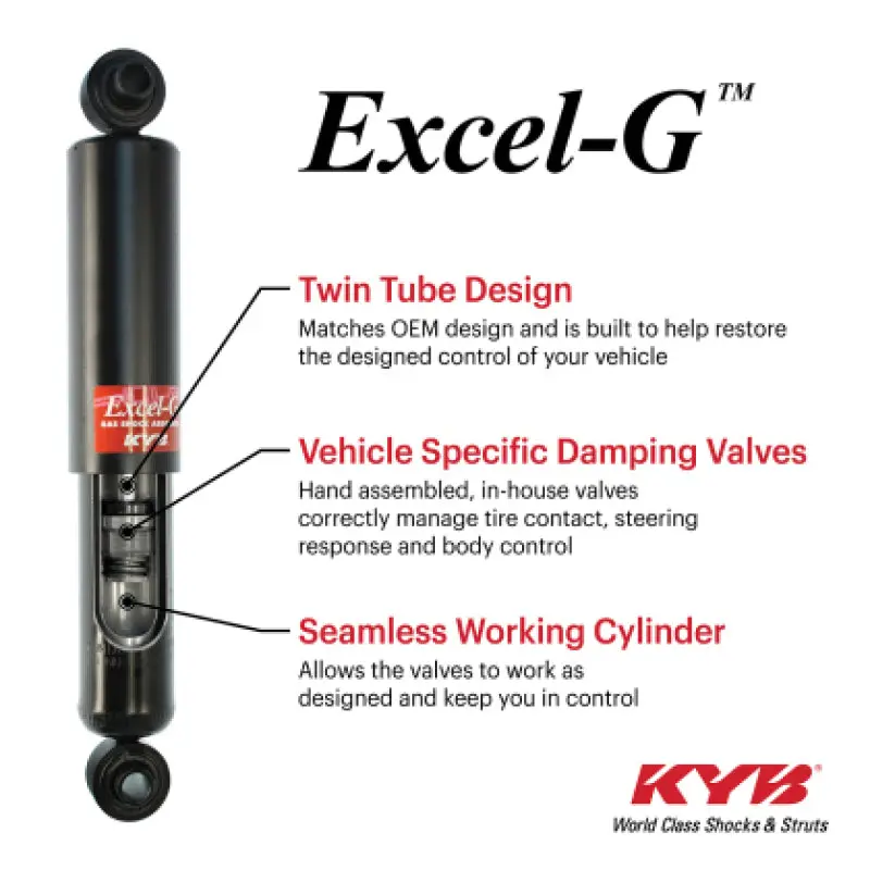 Kyb 17-19 Kia Sportage Ex/Lx Fwd Excel-G Gas Strut - Front Left 1