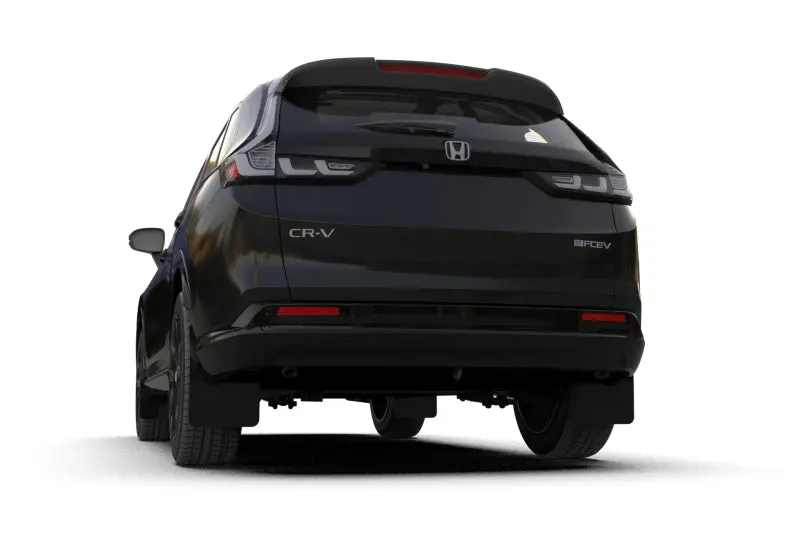 Rally Armor 23-26 Honda Cr-V Black Mud Flap - White Logo 1
