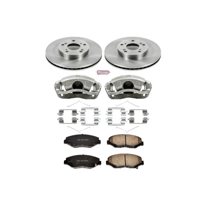 Power Stop 14-15 Acura Ilx Front Autospecialty Brake Kit W/Calipers 1