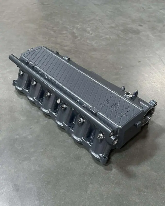 Csf Toyota A90/A91 Supra/ Bmw G-Series B58 Charge-Air Cooler Manifold - Turbulence Grey 1