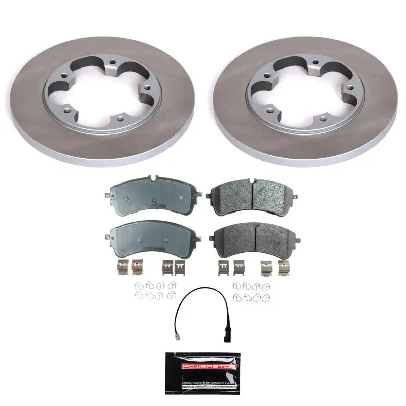 Power Stop 2021 Ford Transit-350 Rear Semi-Coated Rotor Kit 1