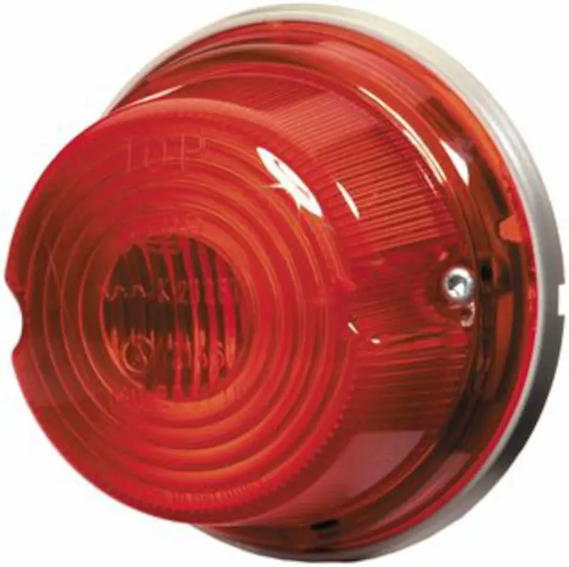Hella 1259 Red Tail Lamp W/ Chrome Base 1