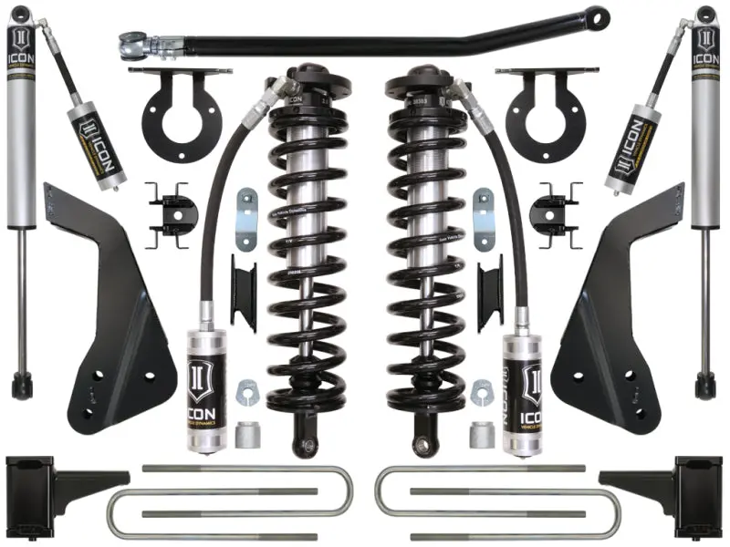 Icon Stage 1 Coilover Conversion System For 2008–2010 Ford F-250/F-350 Super Duty – 4 To 5.5 Inch Lift 1
