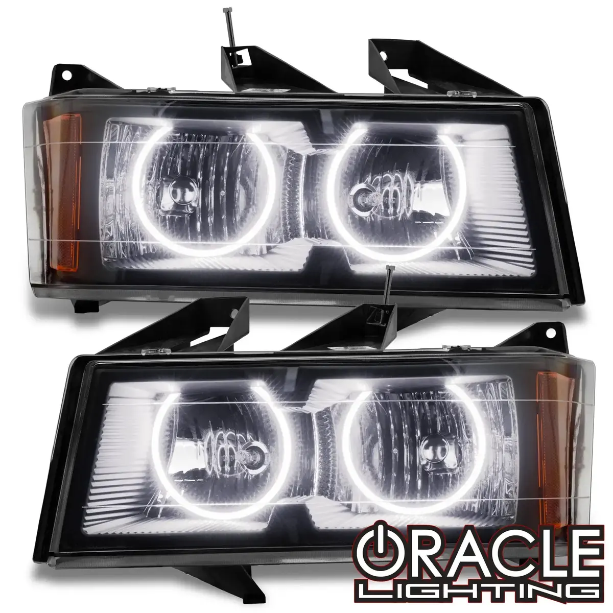 Oracle Lighting 2004-2012 Chevrolet Colorado Pre-Assembled Led Halo Headlights 1