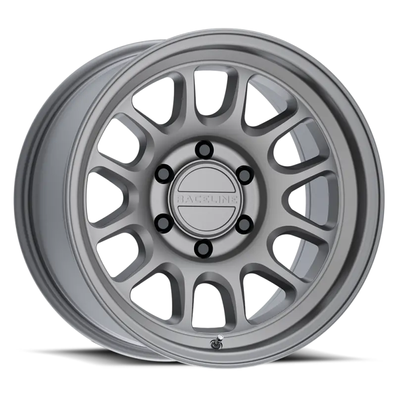 Raceline 958T Rogue 20X9in / 5X127 Bp / 0Mm Offset / 78.1Mm Bore - Matte Titanium 1