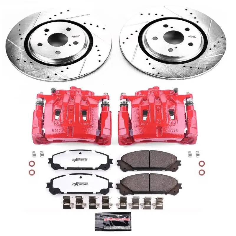 Power Stop 16-21 Lexus Rx450h Front Z36 Truck & Tow Kit W/Cals 1