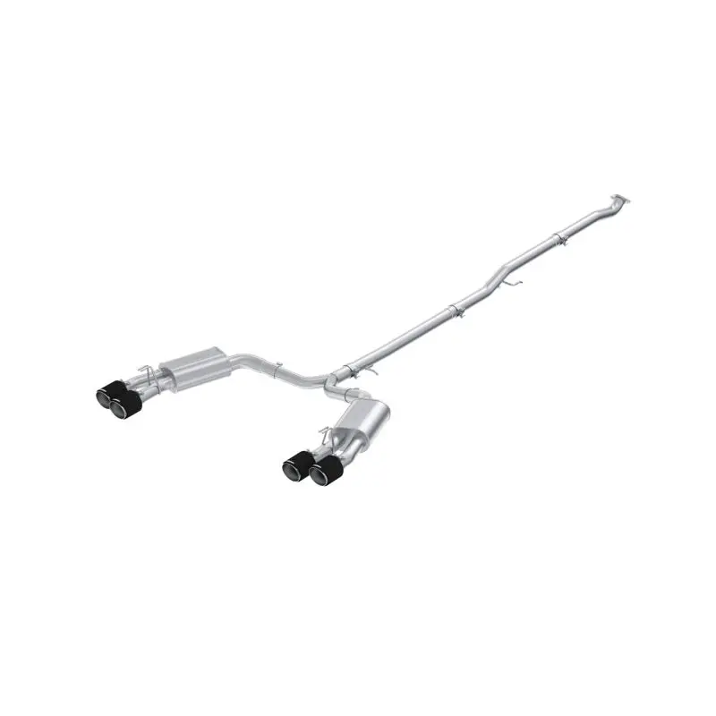 Mbrp 21-23 Hyundai Sonata N Line 2.5L Turbo T304ss 2.5In Cat-Back W/ Carbon Fiber Quad Tips 1