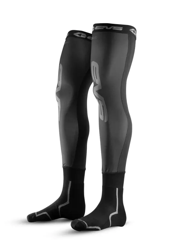 Evs Base Layer Fusion Sock Black - Youth 1