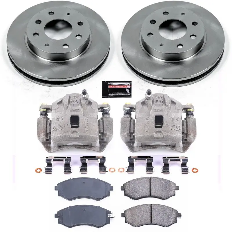 Power Stop 99-01 Hyundai Sonata Front Autospecialty Brake Kit W/Calipers 1
