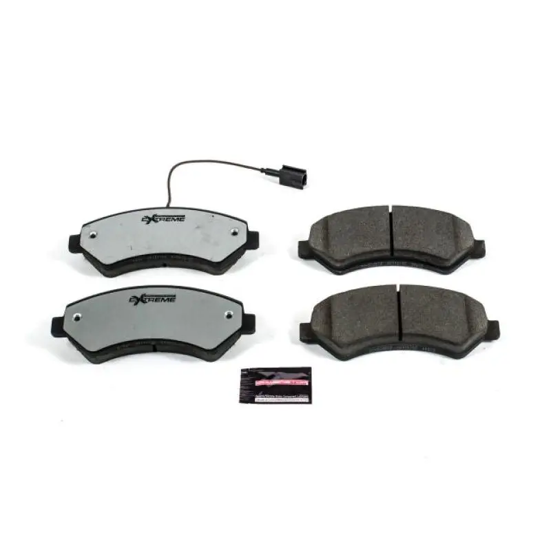 Power Stop 2019 Ram Promaster 1500 Front Z36 Truck & Tow Brake Pads W/Hardware 1
