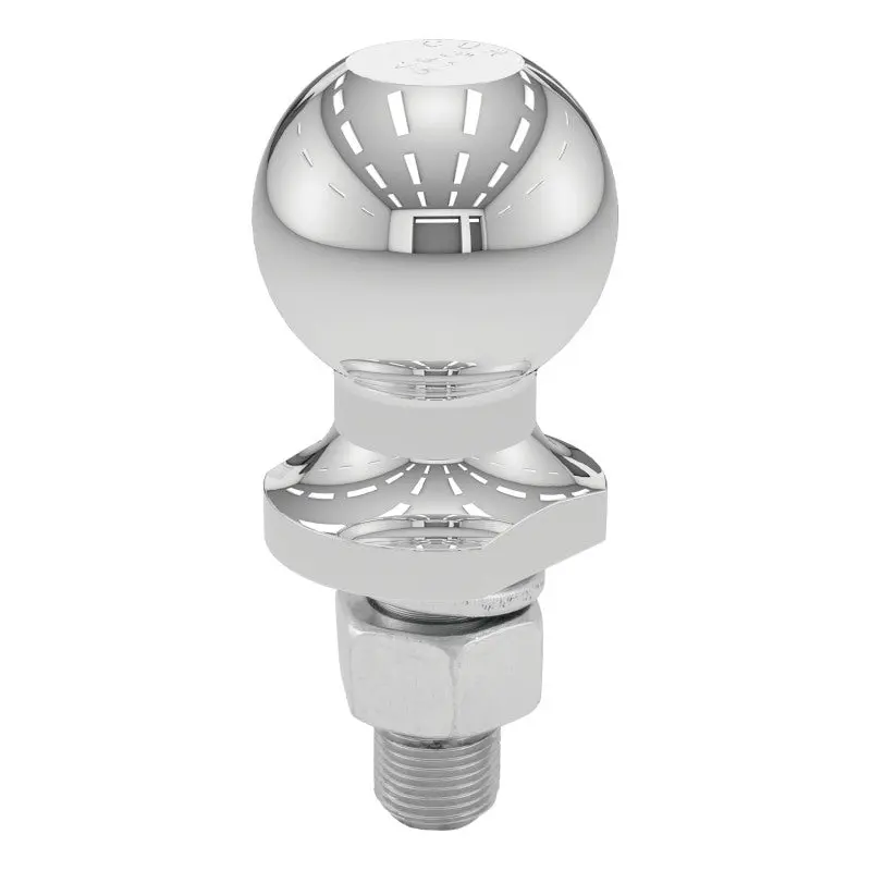 Curt 2In Trailer Ball (3/4In X 1-3/4In Shank 3500Lbs Chrome Packaged) 1