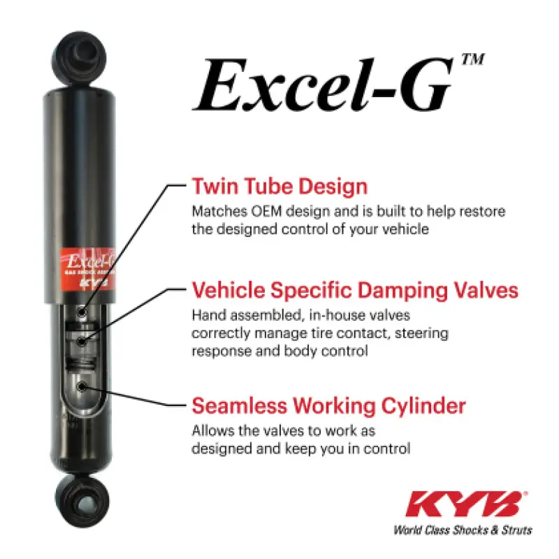 Kyb 14-19 Ford Fiesta (Exc. St) Excel-G Strut - Front Left 1