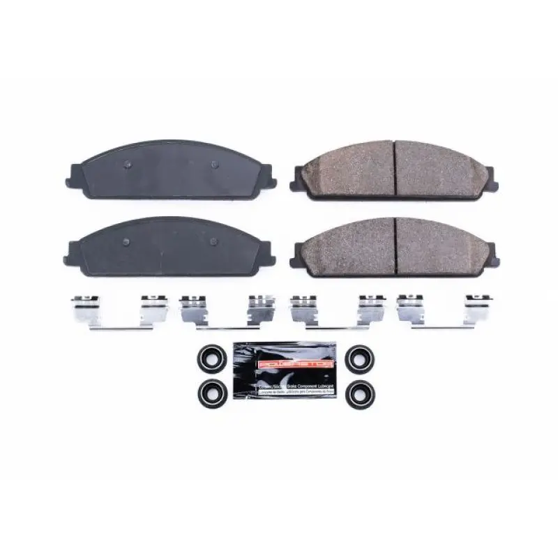 Power Stop 05-07 Ford Five Hundred Front Z23 Evolution Sport Brake Pads W/Hardware 1