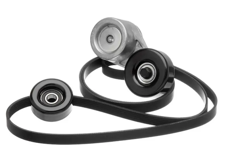 Gates Serpentine Belt Replacement Kit For 1998–2005 Volkswagen Passat V6 2.8L 1