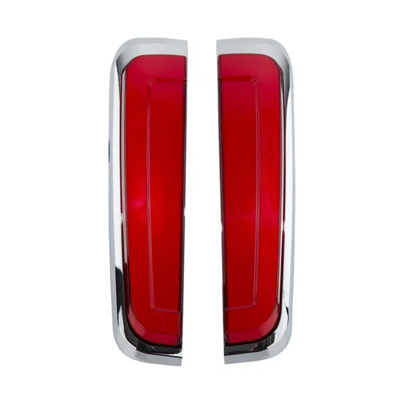 Kuryakyn Tracer Led Rear Lights 09+ H-D Tri Glide - Red/Chrome 1