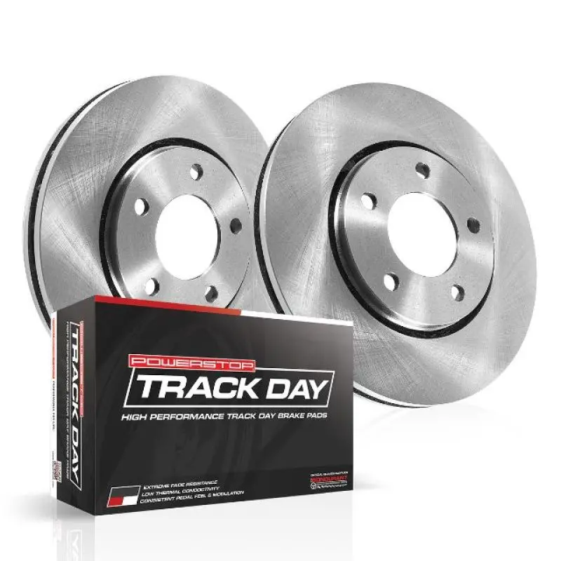 Power Stop 15-20 Dodge Charger Front Track Day Brake Kit 1