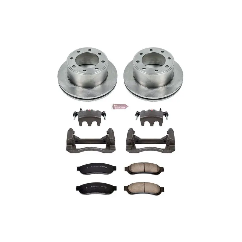 Power Stop 07-10 Ford F-350 Super Duty Rear Autospecialty Kit W/Cals 1