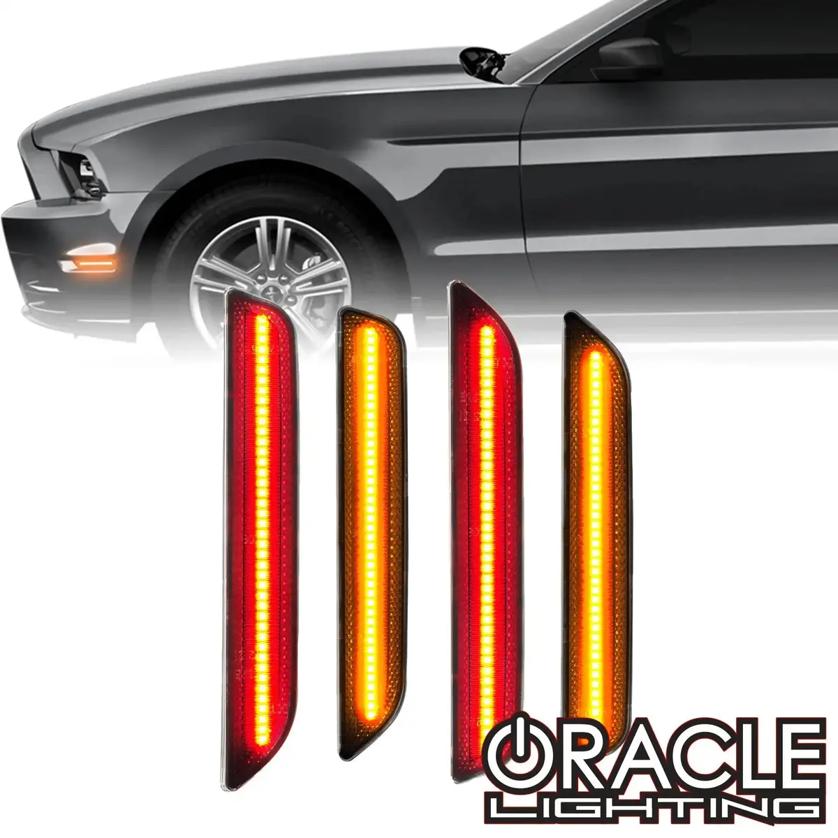 Oracle Lighting 2010-2014 Ford Mustang Concept Sidemarker Set 1