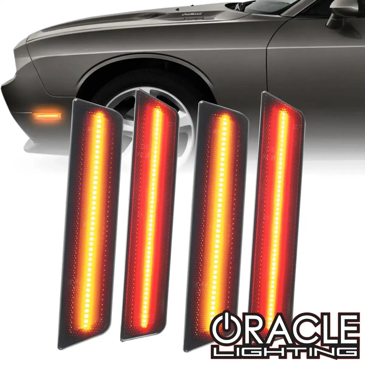 Oracle Lighting 2008-2014 Dodge Challenger Concept Sidemarker Set 1