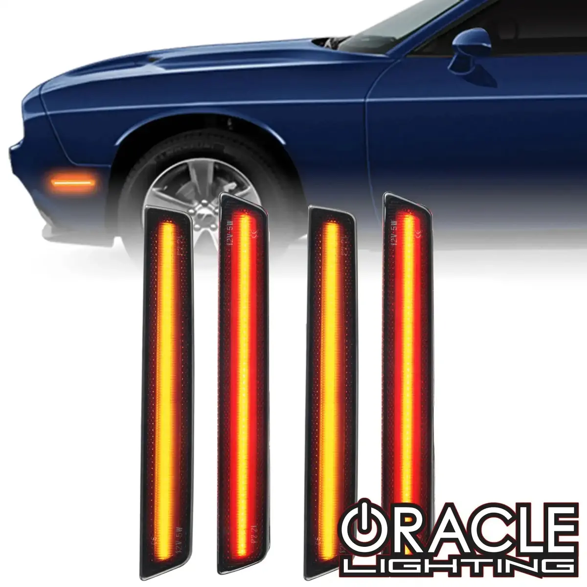 Oracle Lighting 2015-2023 Dodge Challenger Concept Sidemarker Set 1