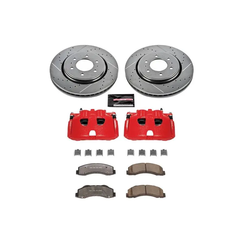 Power Stop 10-21 Lincoln Navigator Front Z36 Truck & Tow Kit W/Cals 1