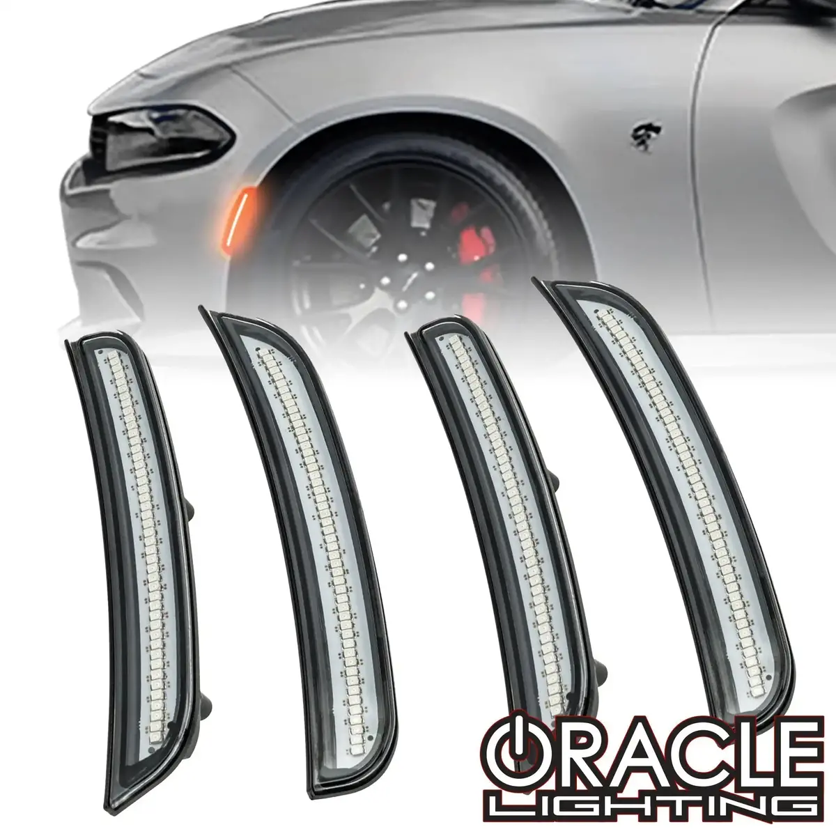 Oracle Lighting 2015-2023 Dodge Charger Concept Smd Sidemarker Set 1