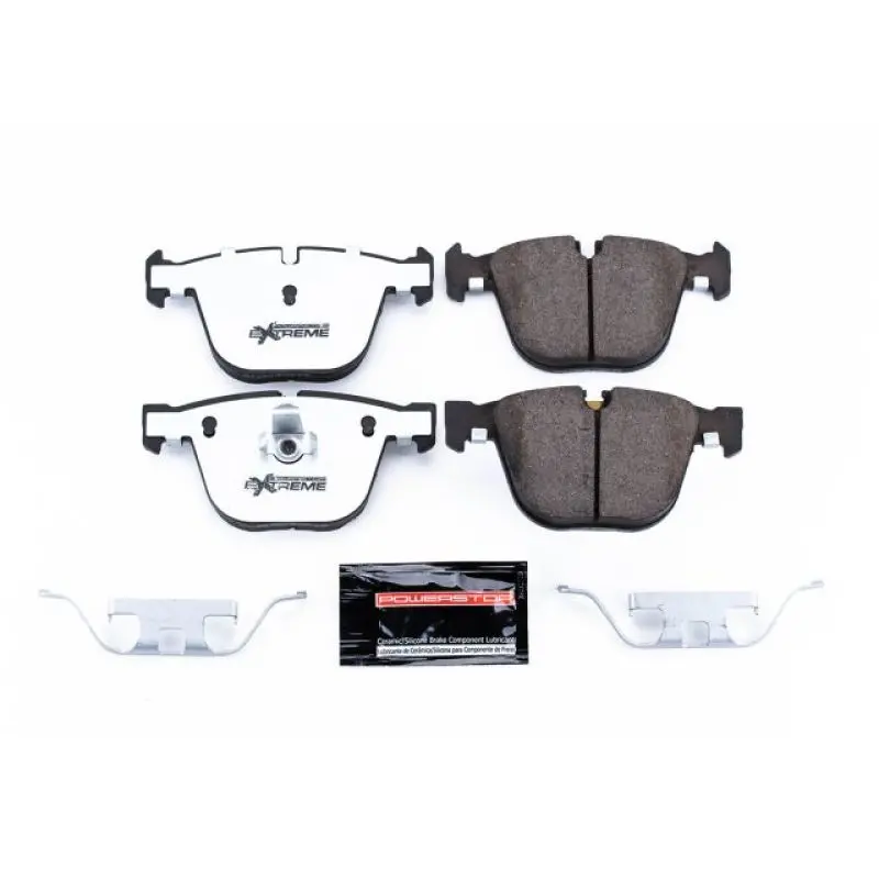 Power Stop 07-18 Bmw X5 Rear Z26 Extreme Street Brake Pads W/Hardware 1