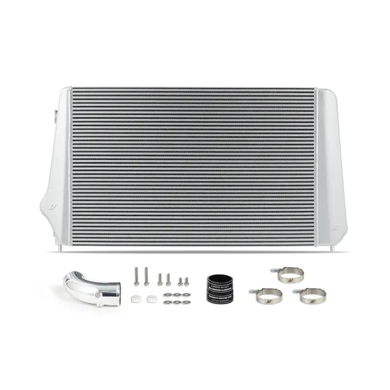 Mishimoto Silver Intercooler For 2017–2019 Gm 6.6L L5P Duramax Diesel 1