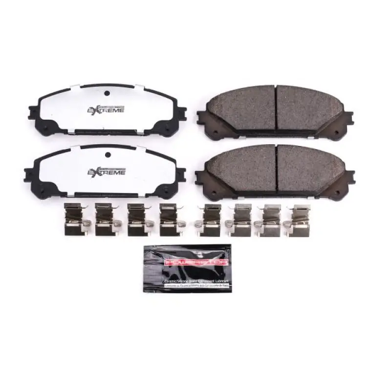 Power Stop 15-17 Lexus Nx200t Front Z36 Truck & Tow Brake Pads W/Hardware 1
