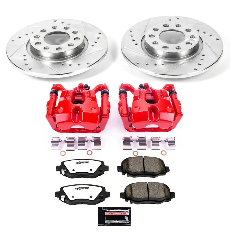 Power Stop 15-17 Chrysler 200 Rear Z36 Truck & Tow Brake Kit W/Calipers 1