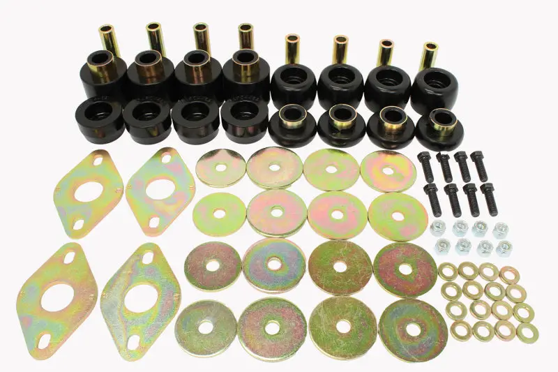 Energy Suspension 04-15 Nissan Titan Body Mount Set - Black 1