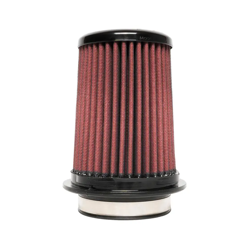 Injen 8-Layer Oiled Cotton Gauze Air Filter W/ Twist Lock - 3.5In Id / 5.5In Base / 6.3In H 1