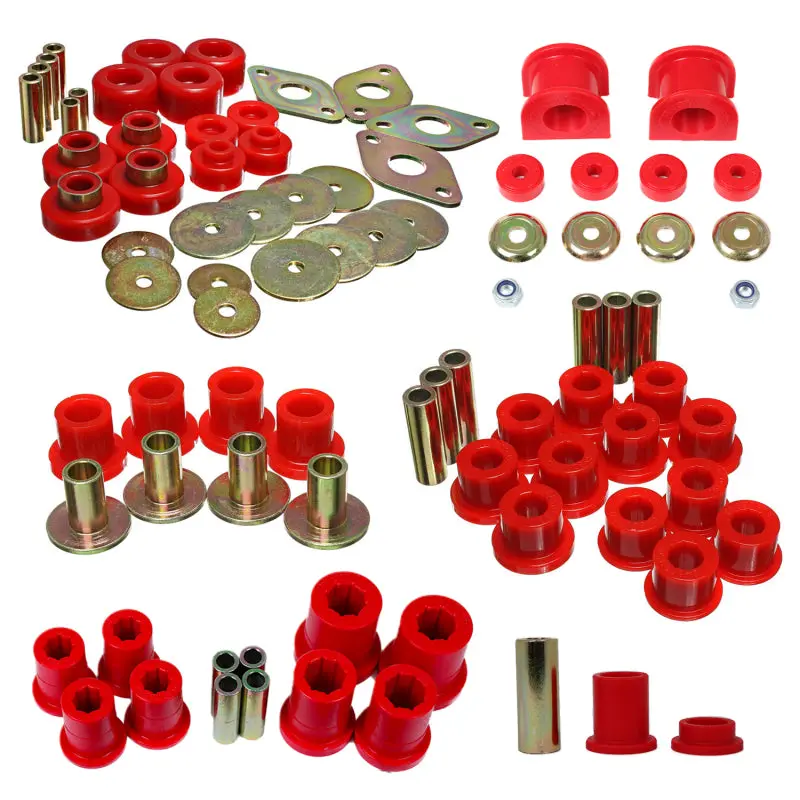 Energy Suspension Toyota Tacoma 2Wd 5 Lug Master Set - Red 1