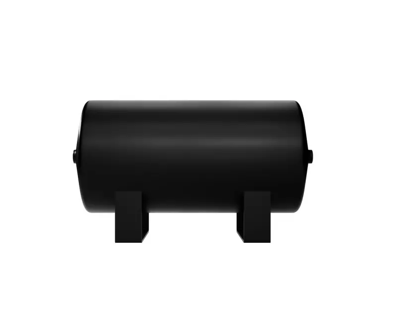 Firestone Air Tank 2 Gallon 7In. X 14.5In. (2) 1/4In. Npt Ports 150 Psi Max - Black (Wr17609462) 1