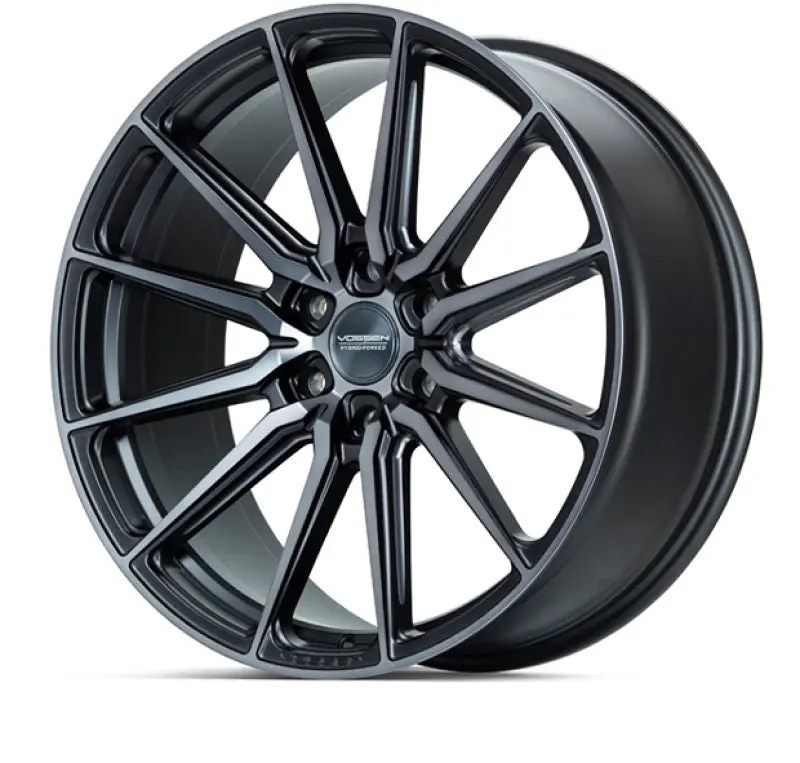 Vossen Hf6-1 24X10 / 6X135 / Et25 / Deep Face / 87.1 - Tinted Matte Gunmetal Wheel 1