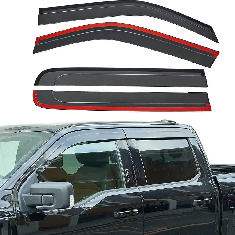 Low Profile Vent Visor Compatible With F150 1
