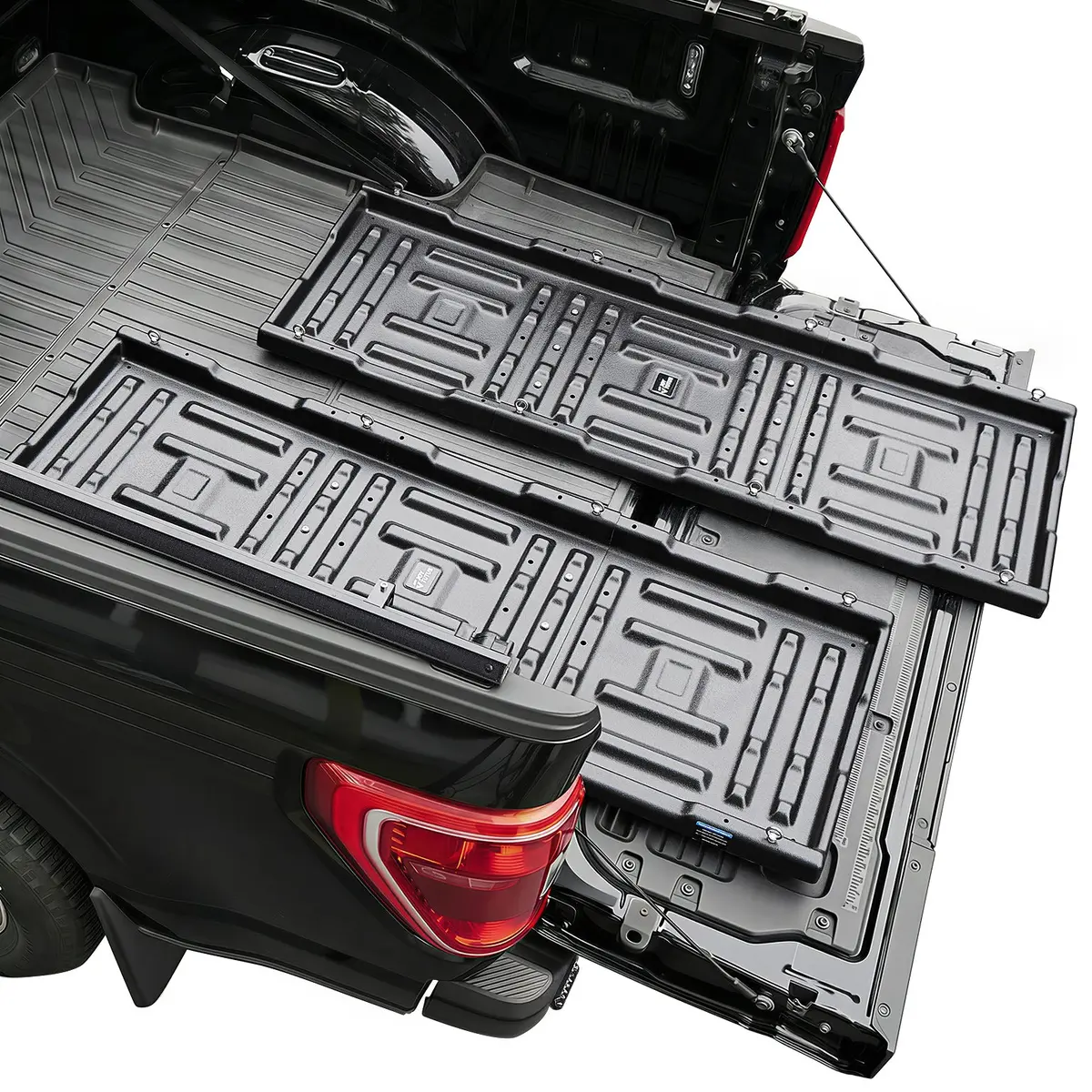350Lb Adjustable Slide-Out Truck Bed Organizer Tray 1